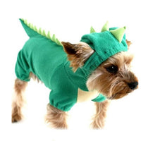 HKM-2221885 Dinosaur Halloween Costume for Medium and Small Dogs - Fun Teddy Bear Design
