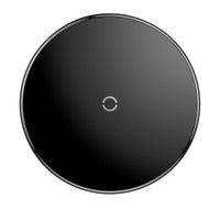 HKM-222291 Ultra-thin Portable Wireless Charger - Transparent Glass Fast Charging for Mobile Phones