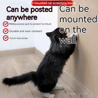 HKM-2223677 Self-Adhesive Wear-Resistant Cat Scratching Pad in Dark Gray, Creamy White, and Light Gray, Available in Multiple Sizes