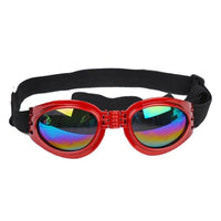 HKM-2225085 Foldable Medium Dog Sunglasses with UV Protection and Anti-Fog Design, Waterproof Goggles for Pets