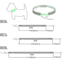 HKM-2225469 Stylish Mixed Color Diamond Pattern Pet Collar for Dogs and Cats, Elastic Design, Four Seasons Use