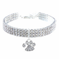 HKM-2225469 Stylish Mixed Color Diamond Pattern Pet Collar for Dogs and Cats, Elastic Design, Four Seasons Use