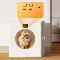 HKM-222675 Foldable Pet Drying Machine for Dogs and Cats - Eco-Friendly Grooming Box with Scissors and Storage