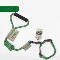 HKM-2227261 Stylish Chest Back Suit Dog Leash - Comfortable and Trendy Polyester Design