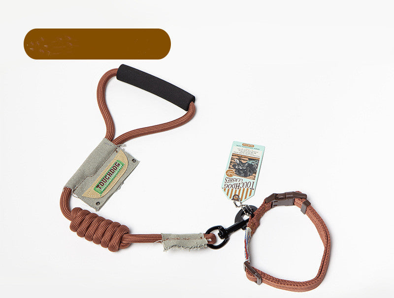 HKM-2227261 Stylish Chest Back Suit Dog Leash - Comfortable and Trendy Polyester Design