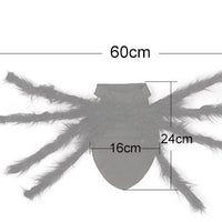 HKM-2227645 Pet Spider Costume for Dogs and Cats - Feather Dress-Up Accessory for Halloween and Parties