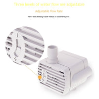 HKM-2229309 Adjustable Cat Water Fountain with Waterproof Design and LED Light