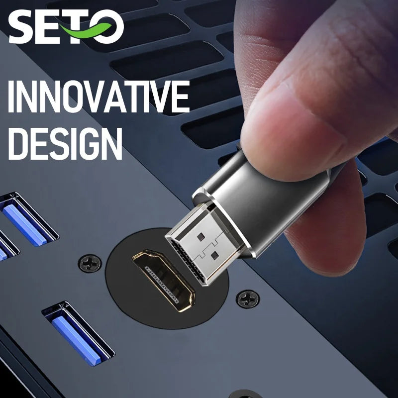 HKM-222931 Seto D Type HDMI Panel Mount Connector for Metal Plates