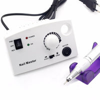 HKM-223059 Professional Electric Nail Polisher with Adjustable Speed and Ergonomic Design - Available in Pink, White, and Black