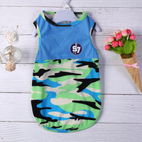 HKM-2231613 Summer Casual Dog Vest - Lightweight Hollow Out Camouflage and Splicing Options