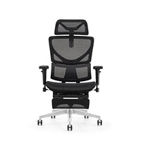 HKM-223187 Ergonomic High Back Executive Office Chair with Footrest and Swivel Function