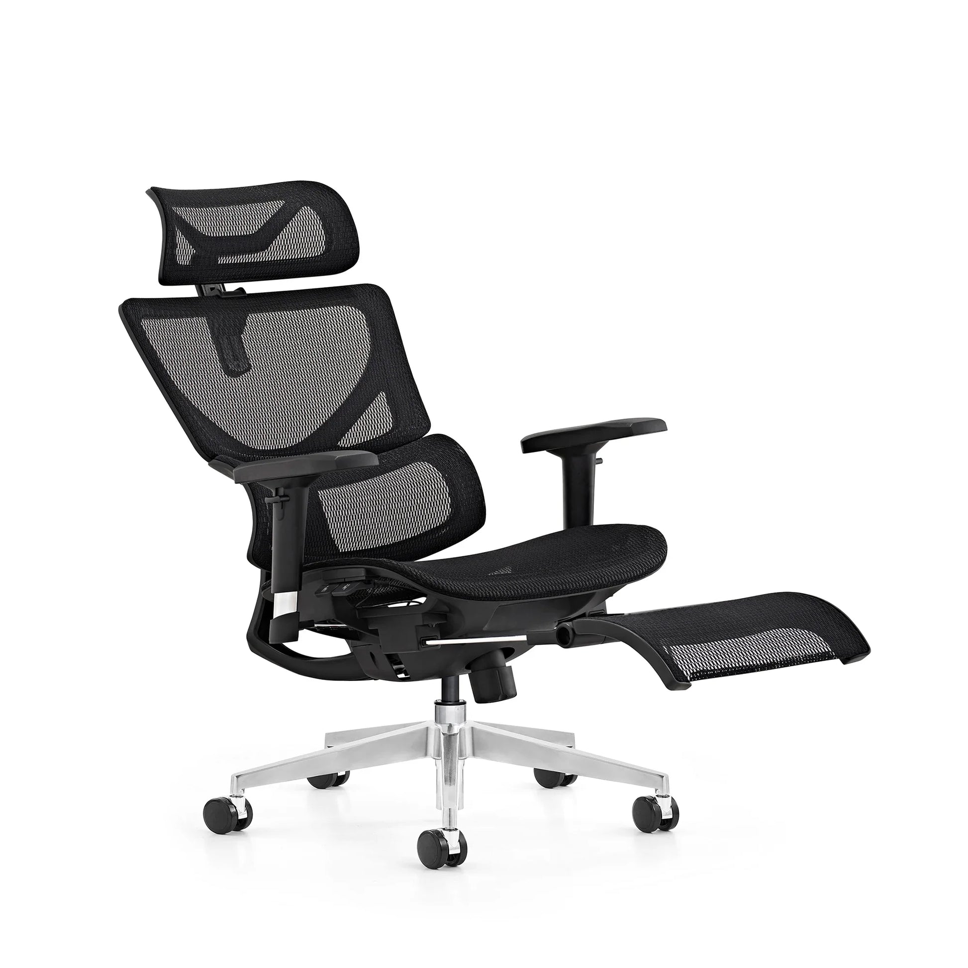 HKM-223187 Ergonomic High Back Executive Office Chair with Footrest and Swivel Function