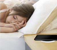 HKM-223443 Ultra-Thin Tempered Glass Panel Wireless Charger with Smart Overcurrent and Over-Temperature Protection