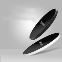 HKM-223443 Ultra-Thin Tempered Glass Panel Wireless Charger with Smart Overcurrent and Over-Temperature Protection