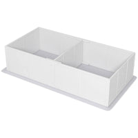 HKM-2234685 Whelping Box for Large Dogs with Waterproof Pad and Adjustable Entrance Door