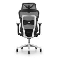 HKM-223507 Ergonomic Adjustable Swivel Office Chair with Mesh Back and Locking Wheels