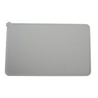 HKM-2235197 Waterproof Non-Slip Silicone Pet Bowl Mat - 48x30cm in Gray, Pink, or Black