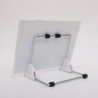HKM-223699 Small Desktop Glass Dry Erase Board with Stand for Classroom and Office Use