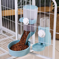 HKM-2239165 Large-Capacity Cat and Dog Water Dispenser and Automatic Feeder with Transparent Design