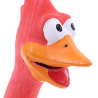 HKM-2239805 Bite-Resistant Dog Toy with Squeaking Chicken Sound - Natural Latex, Soft and Engaging Design