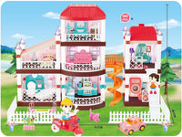 HKM-224019 Educational Light and Music Plastic House Play Set for Kids