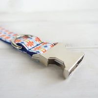 HKM-2240957 Bohemian Style Polyester Dog Collar - Adjustable Fit and Unique Design