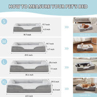 HKM-2243389 Waterproof Sofa Bed for Medium to Large Dogs and Cats - Comfortable Pet Nest with Soft Blanket