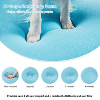 HKM-2243389 Waterproof Sofa Bed for Medium to Large Dogs and Cats - Comfortable Pet Nest with Soft Blanket