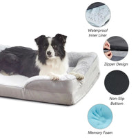 HKM-2243389 Waterproof Sofa Bed for Medium to Large Dogs and Cats - Comfortable Pet Nest with Soft Blanket