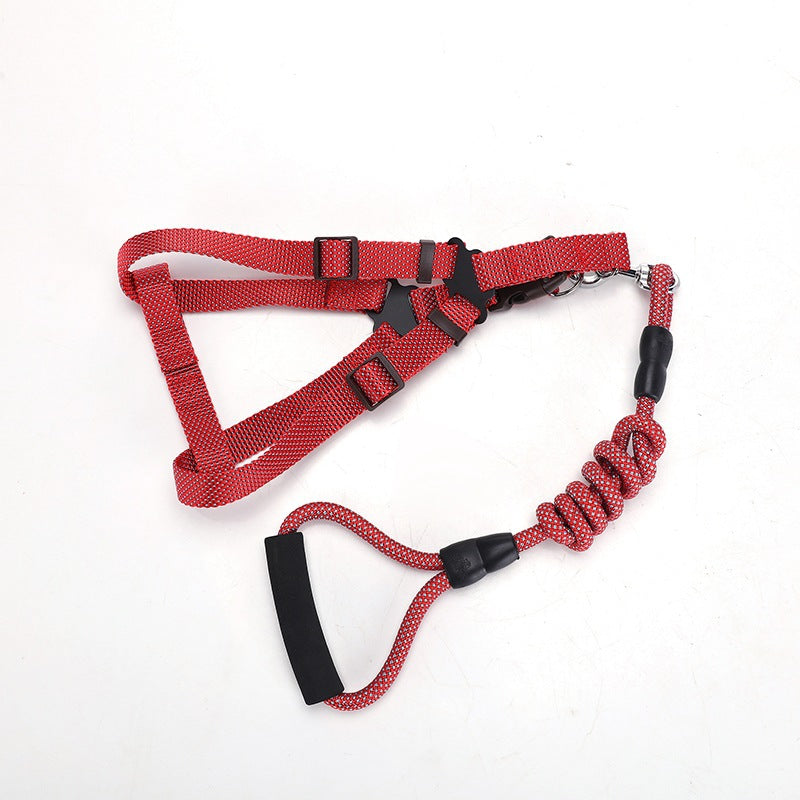 HKM-2244541 Adjustable Nylon Traction Belt for Small, Medium, and Large Dogs ¨C Available in Multiple Colors