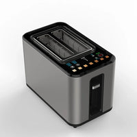 HKM-224467 Digital Timer Bread Toaster with Smart Touchscreen and Sandwich Clamps