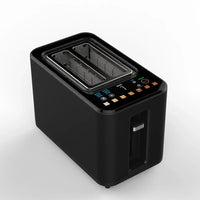 HKM-224467 Digital Timer Bread Toaster with Smart Touchscreen and Sandwich Clamps