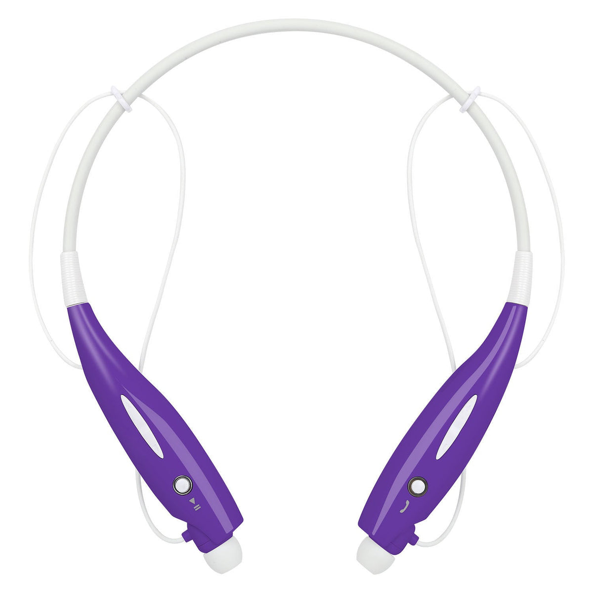 HKM-224467 Sport Neckband Headphones with IPX4 Waterproof, In-ear Design, Built-in Mic, and Magnetic Earbuds for Running and Gym
