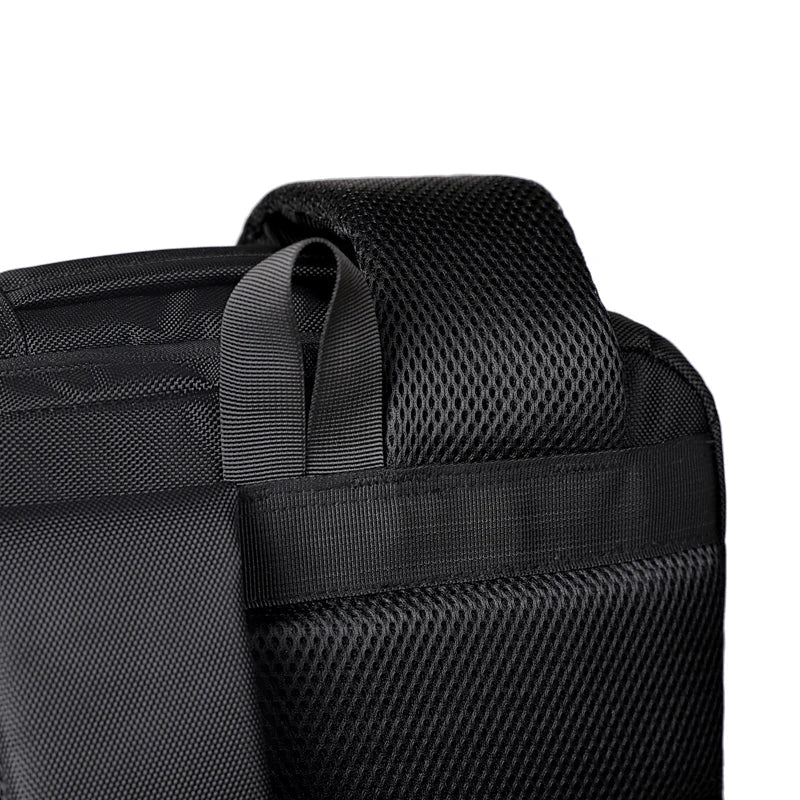 HKM-224787 Lightweight Double-Headed Zipper Laptop Backpack with USB Charging Capability