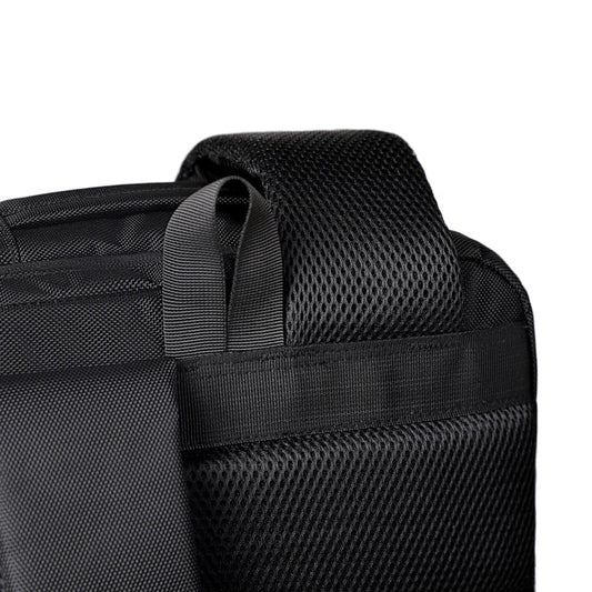 HKM-224787 Lightweight Double-Headed Zipper Laptop Backpack with USB Charging Capability