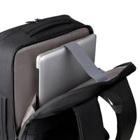 HKM-224787 Lightweight Double-Headed Zipper Laptop Backpack with USB Charging Capability