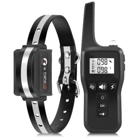 HKM-2247997 Electric Shock Collar for Dog Training - Remote Control Bark Stop Device in Multiple Colors