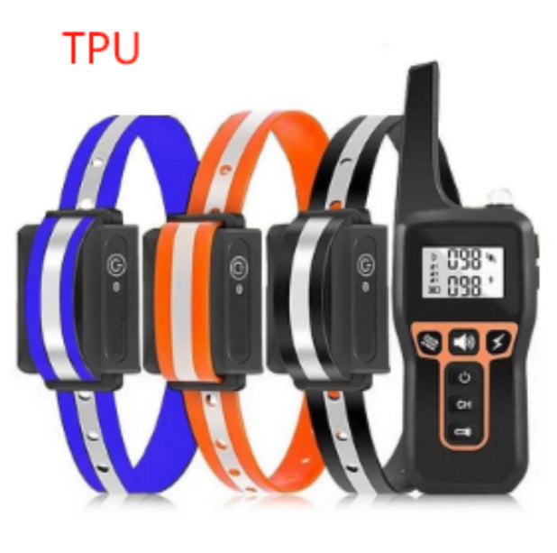 HKM-2247997 Electric Shock Collar for Dog Training - Remote Control Bark Stop Device in Multiple Colors