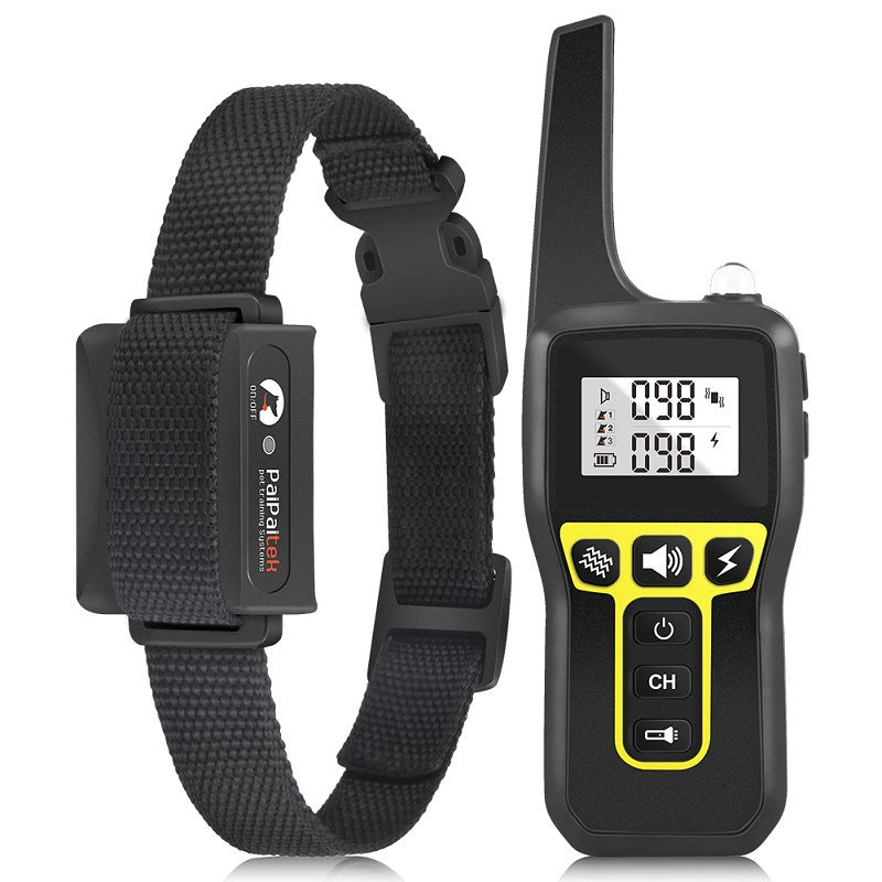 HKM-2247997 Electric Shock Collar for Dog Training - Remote Control Bark Stop Device in Multiple Colors