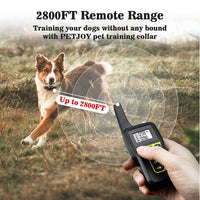 HKM-2247997 Electric Shock Collar for Dog Training - Remote Control Bark Stop Device in Multiple Colors