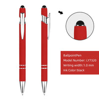 HKM-224851 Customisable Multi-Colour Ballpoint Pens with Plastic and Metal Design