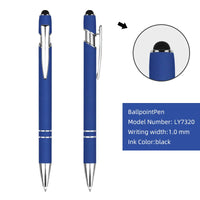 HKM-224851 Customisable Multi-Colour Ballpoint Pens with Plastic and Metal Design