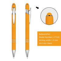 HKM-224851 Customisable Multi-Colour Ballpoint Pens with Plastic and Metal Design