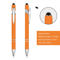 HKM-224851 Customisable Multi-Colour Ballpoint Pens with Plastic and Metal Design
