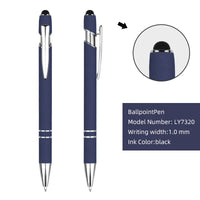 HKM-224851 Customisable Multi-Colour Ballpoint Pens with Plastic and Metal Design