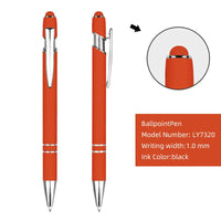 HKM-224851 Customisable Multi-Colour Ballpoint Pens with Plastic and Metal Design