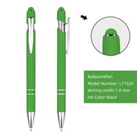 HKM-224851 Customisable Multi-Colour Ballpoint Pens with Plastic and Metal Design