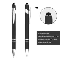 HKM-224851 Customisable Multi-Colour Ballpoint Pens with Plastic and Metal Design
