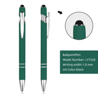 HKM-224851 Customisable Multi-Colour Ballpoint Pens with Plastic and Metal Design
