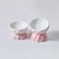HKM-2250685 Ceramic Non-Slip Pet Bowl for Cats and Small Dogs, 145ml Capacity